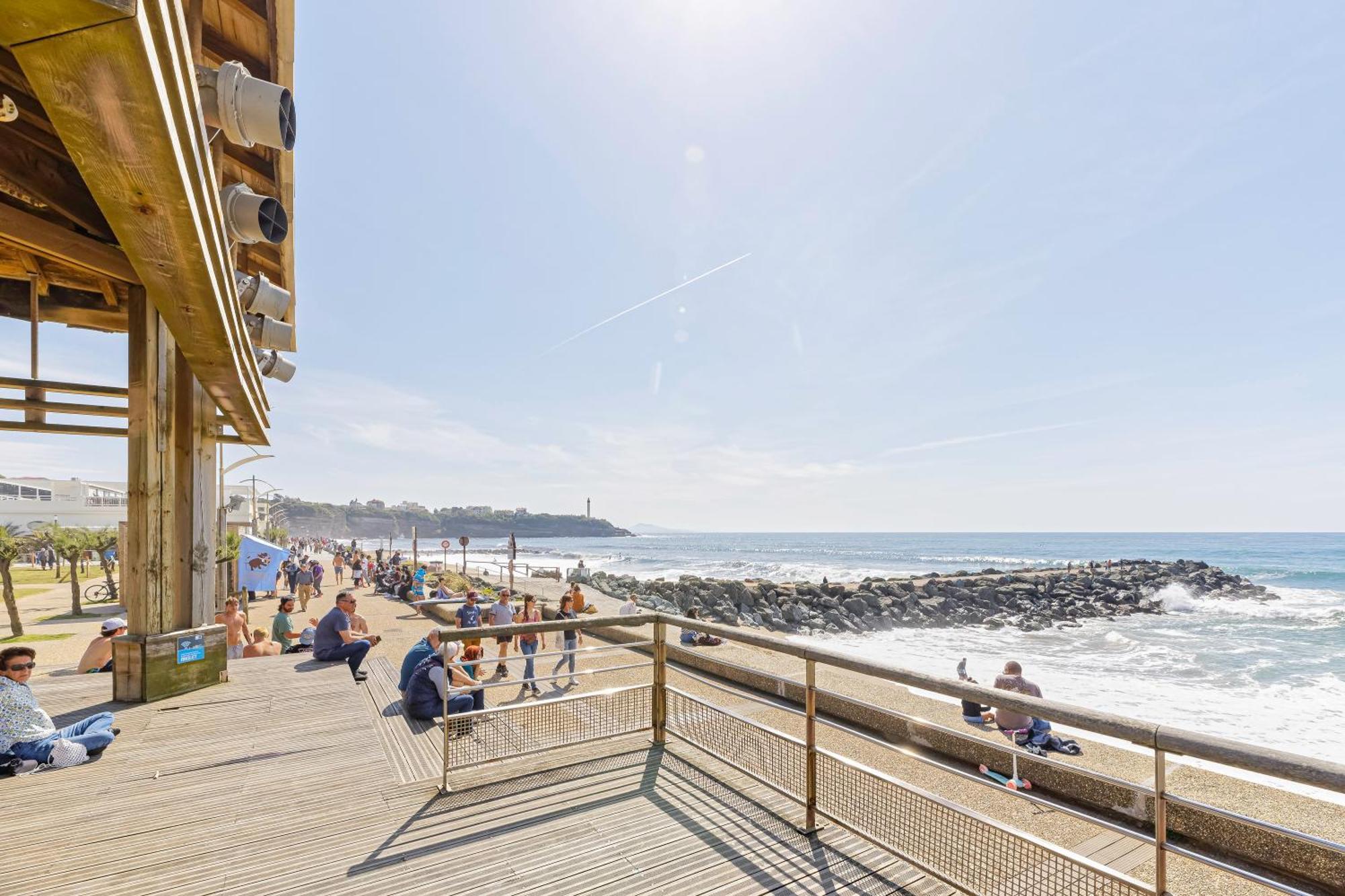 Golden Sand Anglet Biarritz - Front De Mer - Parking Privatif Gratuit Esterno foto